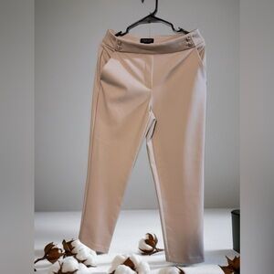 Rachel Zoe Beige Ankle Pants